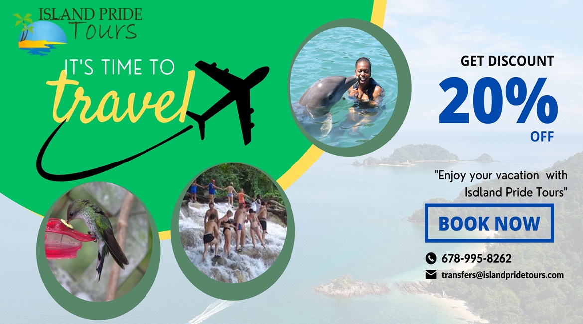 Book your transfer and tours with Island pride Tours