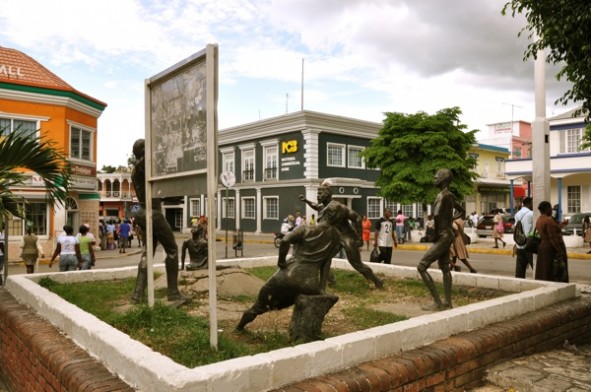 Sam Sharpe Square Montego bay Jamaica